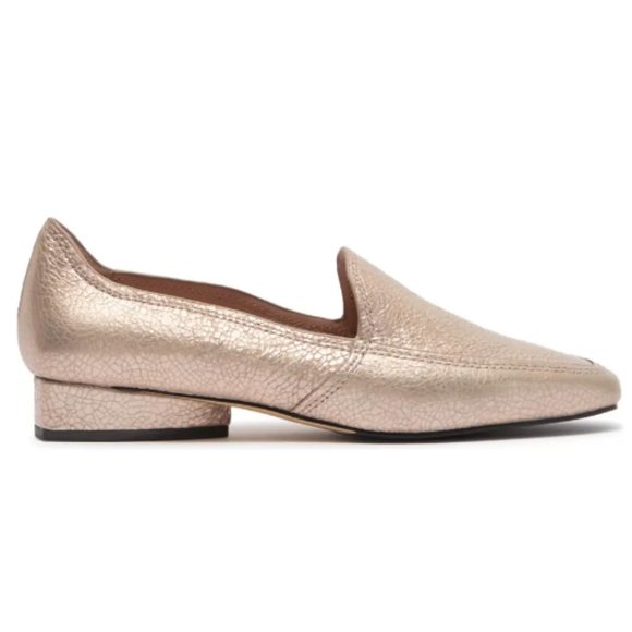 SOLD New Donald Pliner Icon Gold Metallic loafer 9.5 beautiful - Picture 6 of 11